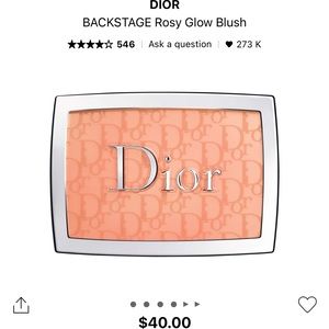 Dior Backstage Blush 002 Coral